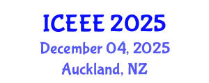 International Conference on Electrical and Electronics Engineering (ICEEE) December 04, 2025 - Auckland, New Zealand