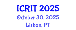 International Conference on Radiology and Imaging Techniques (ICRIT) October 30, 2025 - Lisbon, Portugal