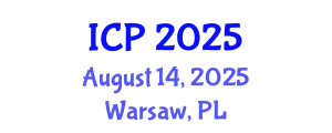 International Conference on Pediatrics (ICP) August 14, 2025 - Warsaw, Poland