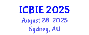International Conference on Business and Information Engineering (ICBIE) August 28, 2025 - Sydney, Australia