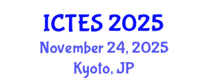 International Conference on Teaching and Education Sciences (ICTES) November 24, 2025 - Kyoto, Japan