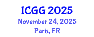 International Conference on Geology and Geophysics (ICGG) November 24, 2025 - Paris, France