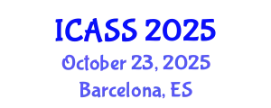 International Conference on Anthropological and Sociological Sciences (ICASS) October 23, 2025 - Barcelona, Spain