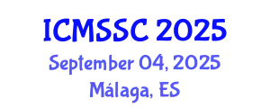International Conference on Mathematics, Statistics and Scientific Computing (ICMSSC) September 04, 2025 - Málaga, Spain