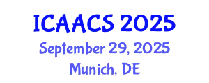 International Conference on Agriculture, Agronomy and Crop Sciences (ICAACS) September 29, 2025 - Munich, Germany