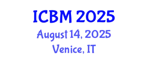 International Conference on Biomechanics (ICBM) August 14, 2025 - Venice, Italy