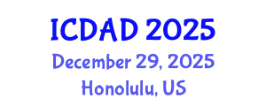 International Conference on Dementia and Alzheimer's Disease (ICDAD) December 29, 2025 - Honolulu, United States