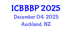 International Conference on Bioenergy, Biogas and Biogas Production (ICBBBP) December 04, 2025 - Auckland, New Zealand