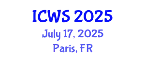 International Conference on Women’s Studies (ICWS) July 17, 2025 - Paris, France