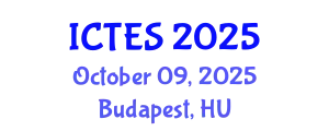 International Conference on Teaching and Education Sciences (ICTES) October 09, 2025 - Budapest, Hungary
