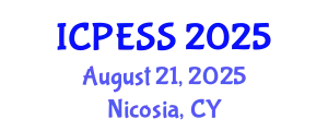 International Conference on Physical Education and Sport Science (ICPESS) August 21, 2025 - Nicosia, Cyprus