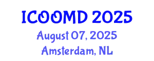 International Conference on Osteoporosis, Osteoarthritis and Musculoskeletal Diseases (ICOOMD) August 07, 2025 - Amsterdam, Netherlands