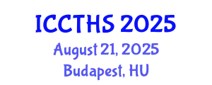 International Conference on Counter Terrorism and Human Security (ICCTHS) August 21, 2025 - Budapest, Hungary