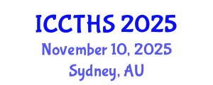 International Conference on Counter Terrorism and Human Security (ICCTHS) November 10, 2025 - Sydney, Australia