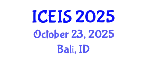 International Conference on Education and Information Sciences (ICEIS) October 23, 2025 - Bali, Indonesia
