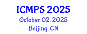 International Conference on Mathematics and Physical Sciences (ICMPS) October 02, 2025 - Beijing, China
