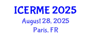 International Conference on Electronics, Robotics and Mechatronics Engineering (ICERME) August 28, 2025 - Paris, France