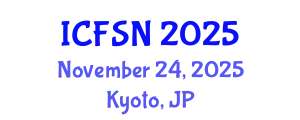 International Conference on Food Science and Nutrition (ICFSN) November 24, 2025 - Kyoto, Japan