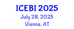 International Conference on Economics and Business Innovation (ICEBI) July 28, 2025 - Vienna, Austria