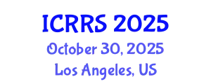 International Conference on Religion and Religious Studies (ICRRS) October 30, 2025 - Los Angeles, United States