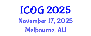 International Conference on Obstetrics and Gynaecology (ICOG) November 17, 2025 - Melbourne, Australia