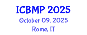 International Conference on Biophysics and Medical Physics (ICBMP) October 09, 2025 - Rome, Italy