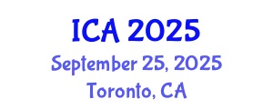 International Conference on Archaeology (ICA) September 25, 2025 - Toronto, Canada