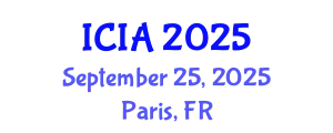 International Conference on Informatics and Applications (ICIA) September 25, 2025 - Paris, France