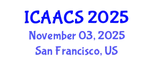 International Conference on Agriculture, Agronomy and Crop Sciences (ICAACS) November 03, 2025 - San Francisco, United States