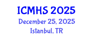 International Conference on Medical and Health Sciences (ICMHS) December 25, 2025 - Istanbul, Turkey