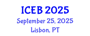 International Conference on Ecosystems and Biodiversity (ICEB) September 25, 2025 - Lisbon, Portugal
