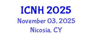 International Conference on Nursing and Healthcare (ICNH) November 03, 2025 - Nicosia, Cyprus