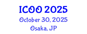 International Conference on Ophthalmology and Optometry (ICOO) October 30, 2025 - Osaka, Japan
