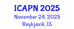 International Conference on Ageing, Psychology and Neuroscience (ICAPN) November 24, 2025 - Reykjavik, Iceland