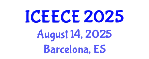 International Conference on Energy, Environmental and Chemical Engineering (ICEECE) August 14, 2025 - Barcelona, Spain