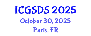 International Conference on Gender, Sexuality and Diversity Studies (ICGSDS) October 30, 2025 - Paris, France