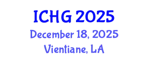 International Conference on Human Genetics (ICHG) December 18, 2025 - Vientiane, Laos