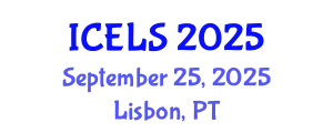 International Conference on Education and Learning Sciences (ICELS) September 25, 2025 - Lisbon, Portugal
