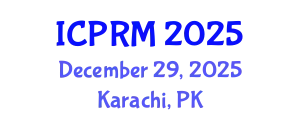 International Conference on Pulmonary and Respiratory Medicine (ICPRM) December 29, 2025 - Karachi, Pakistan
