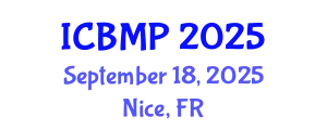 International Conference on Biophysics and Medical Physics (ICBMP) September 18, 2025 - Nice, France