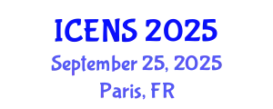 International Conference on Engineering and Natural Sciences (ICENS) September 25, 2025 - Paris, France