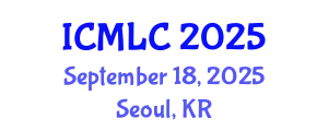 International Conference on Machine Learning and Cybernetics (ICMLC) September 18, 2025 - Seoul, Republic of Korea