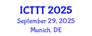 International Conference on Telecare, Telehealth and Telemedicine (ICTTT) September 29, 2025 - Munich, Germany