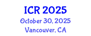 International Conference on Rheology (ICR) October 30, 2025 - Vancouver, Canada