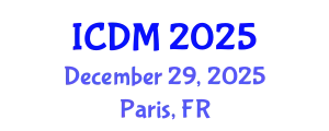 International Conference on Diabetes and Metabolism (ICDM) December 29, 2025 - Paris, France