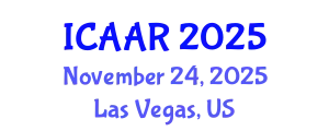International Conference on Antibiotics and Antibiotic Resistance (ICAAR) November 24, 2025 - Las Vegas, United States