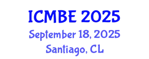International Conference on Medical and Biomedical Engineering (ICMBE) September 18, 2025 - Santiago, Chile