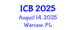 International Conference on Botany (ICB) August 14, 2025 - Warsaw, Poland