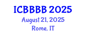 International Conference on Biomathematics, Biostatistics, Bioinformatics and Bioengineering (ICBBBB) August 21, 2025 - Rome, Italy