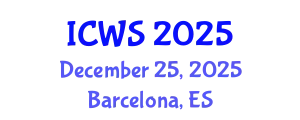 International Conference on Women Studies (ICWS) December 25, 2025 - Barcelona, Spain